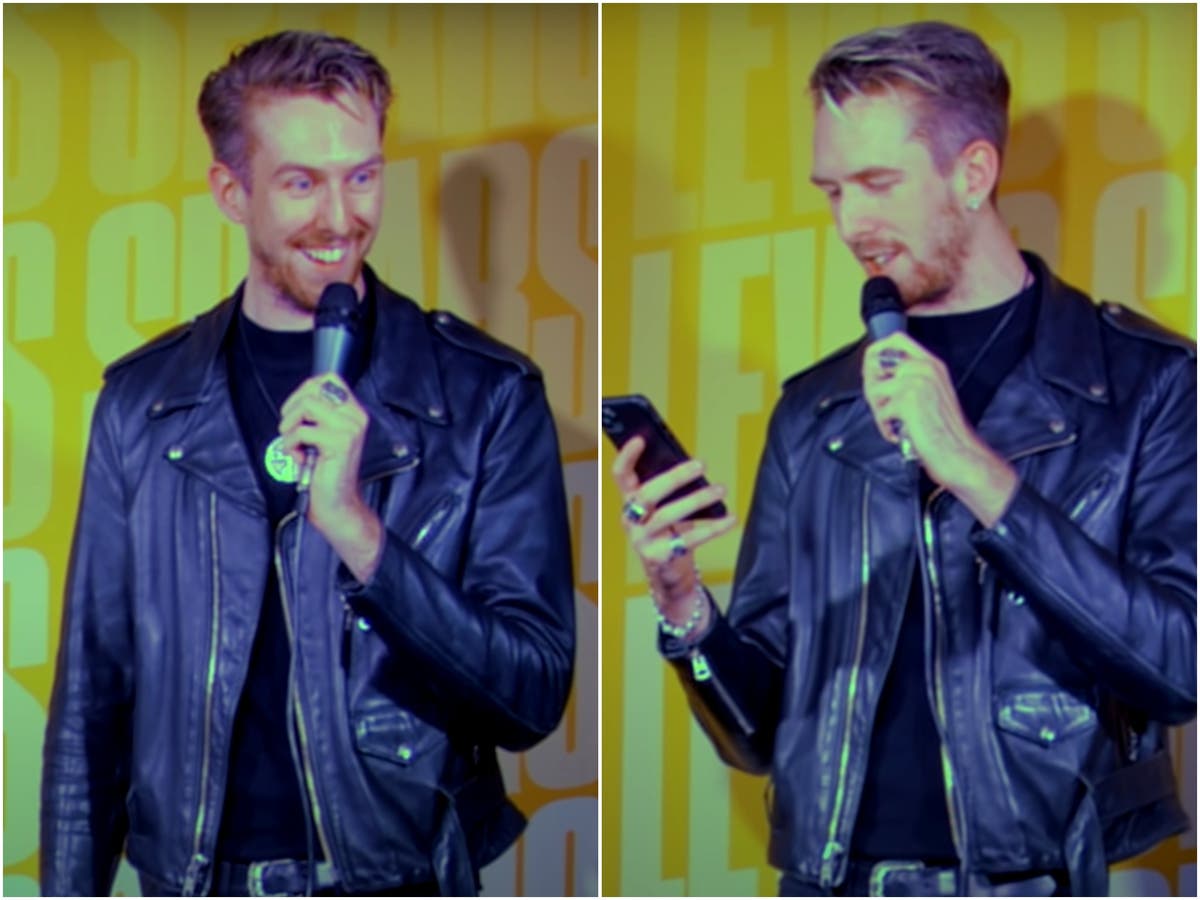 Comedian Lewis Spears shocked to learn about Prince Philip&rsquo;s death while mocking him on stage