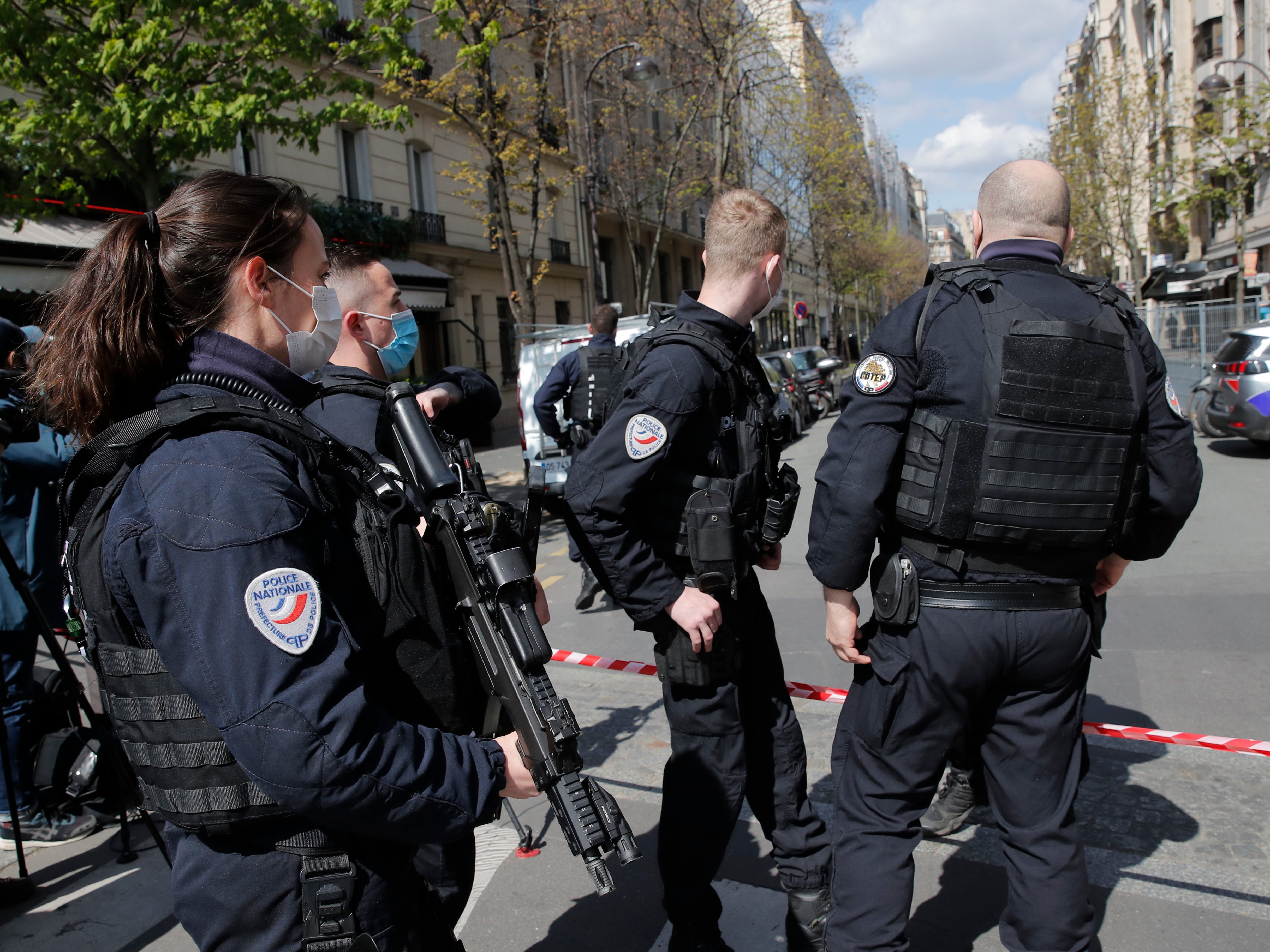 One person has been left dead after the shooting in western Paris