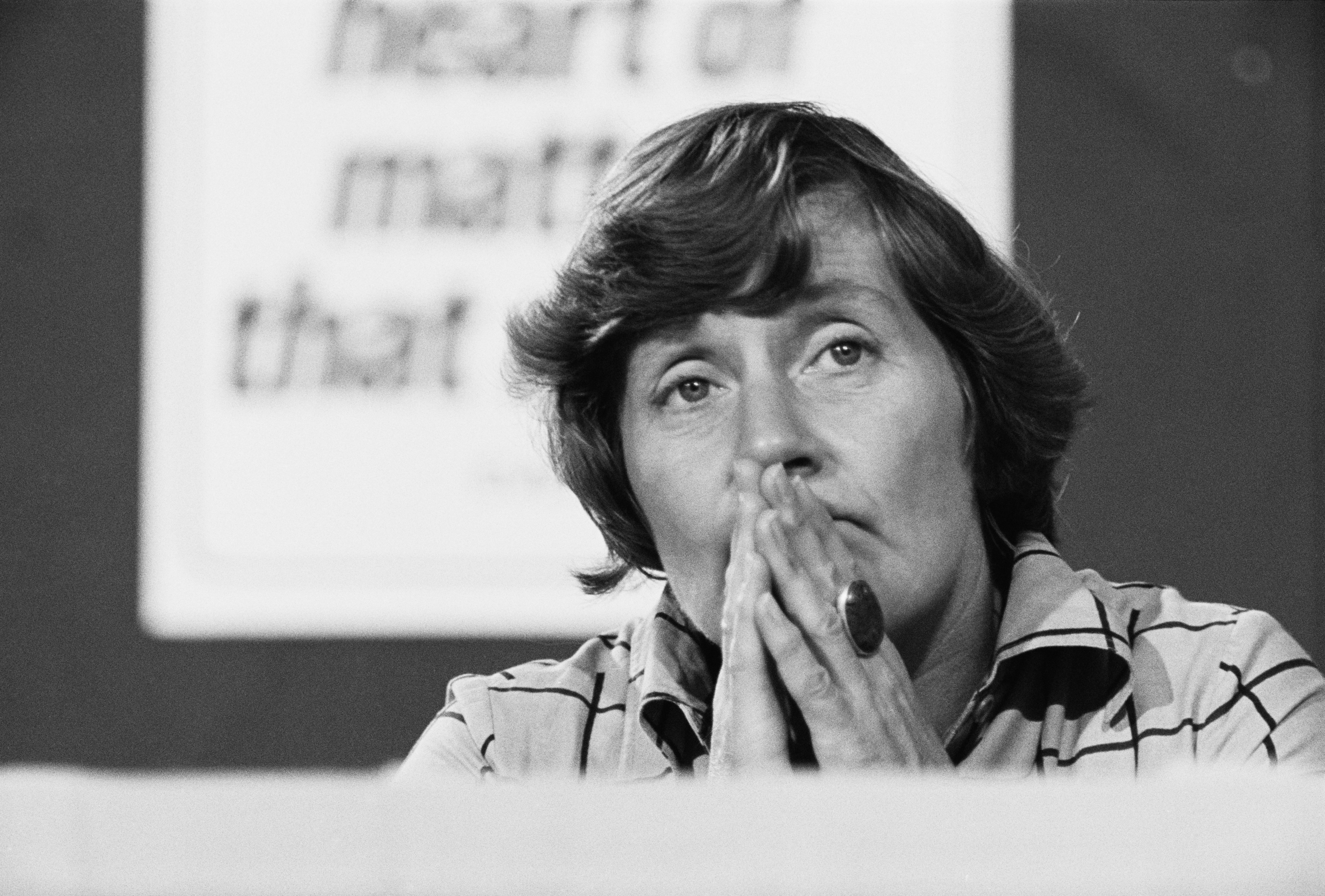 Williams at the Labour conference in 1976