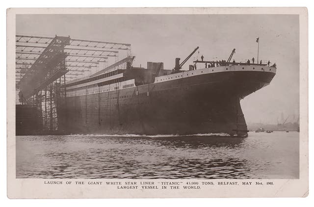 Titanic Postcard