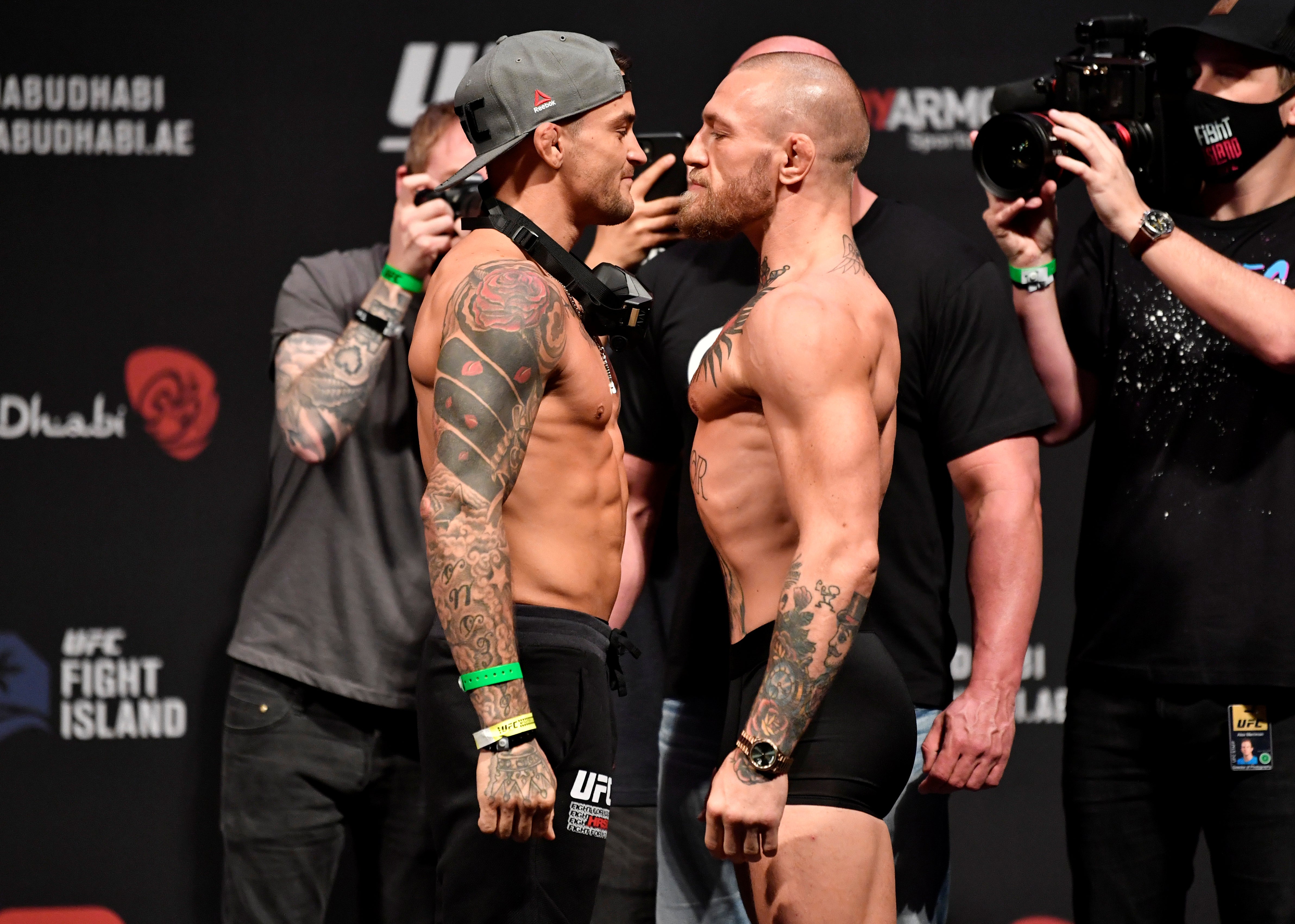 Dustin Poirier and Conor McGregor were meant to face off in July