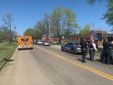 Knoxville school shooting - live: Police officer among multiple gunshot victims at Austin East high school