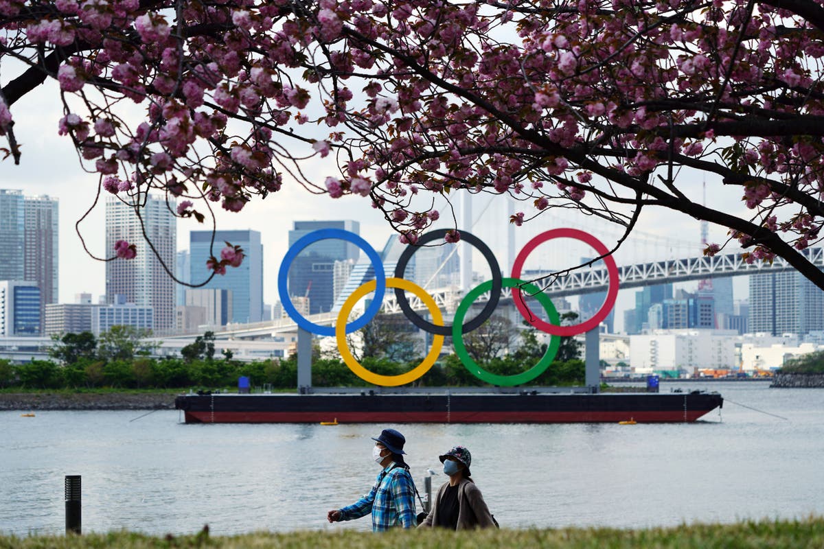 AP Photos: Things starting to stir at Tokyo Olympic venues