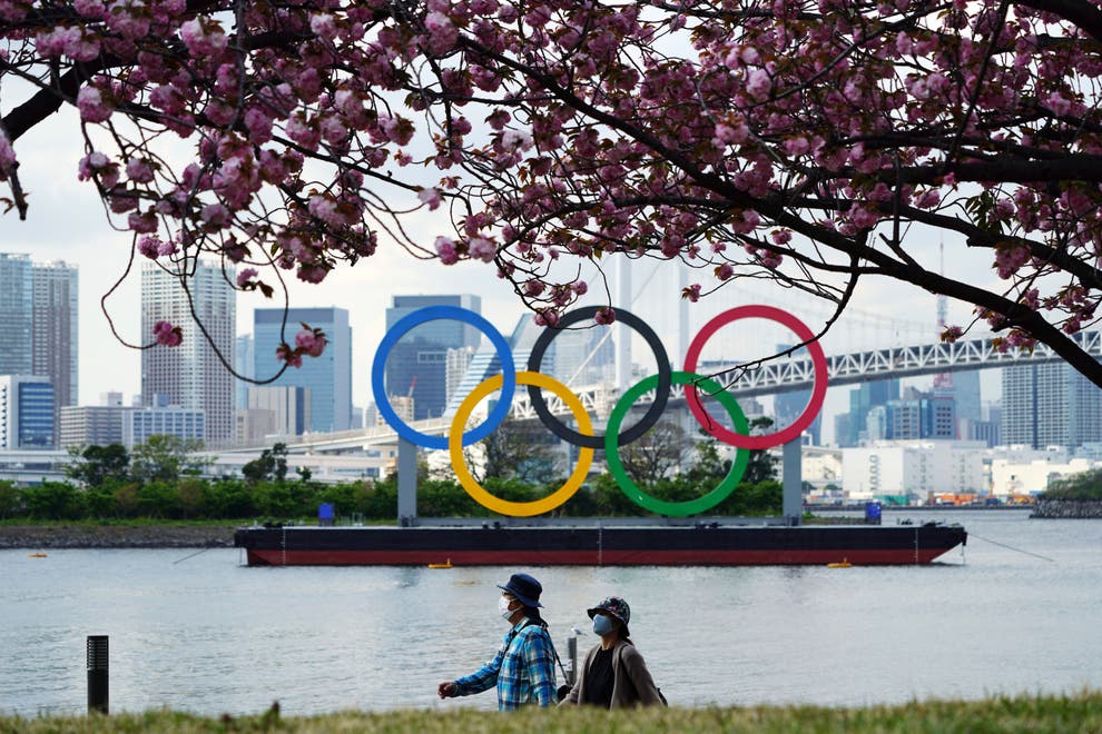 AP Photos Things starting to stir at Tokyo  Olympic  venues 