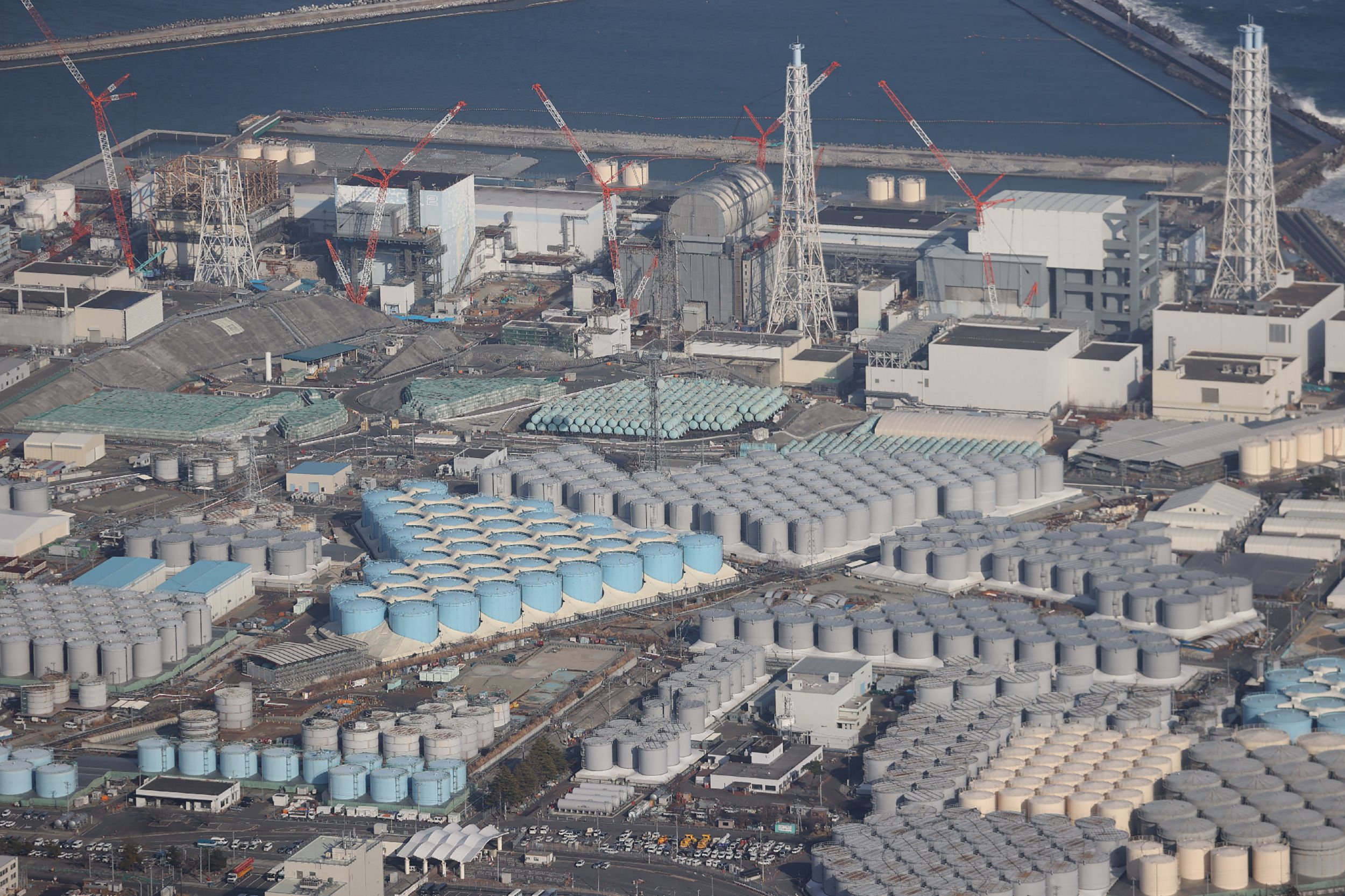 Fukushima Daiichi Nuclear Power Plant undergoing decommissioning