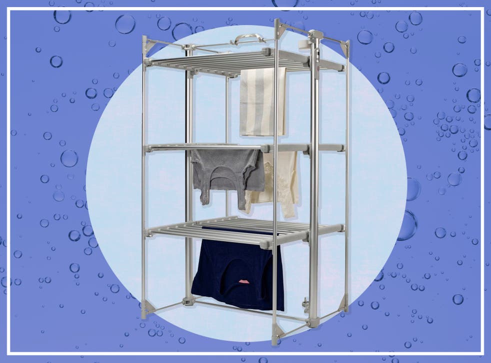 <p>This drying rack claims to hold 15kg of wet washing</p>