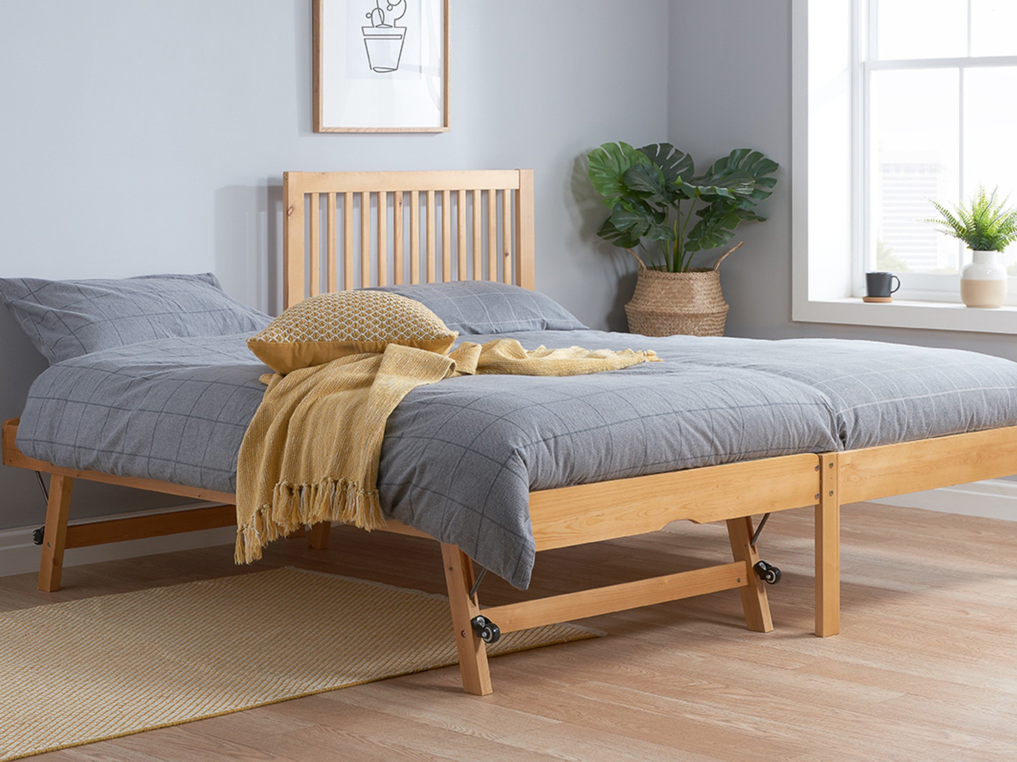 Happy Beds buxton pine wooden guest bed frame indybest.jpg