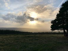 Walking up May Hill, Gloucestershire’s historic summit