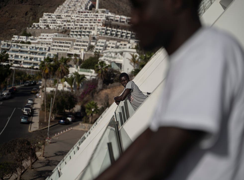 CORONAVIRUS-MIGRANTES-HOTEL
