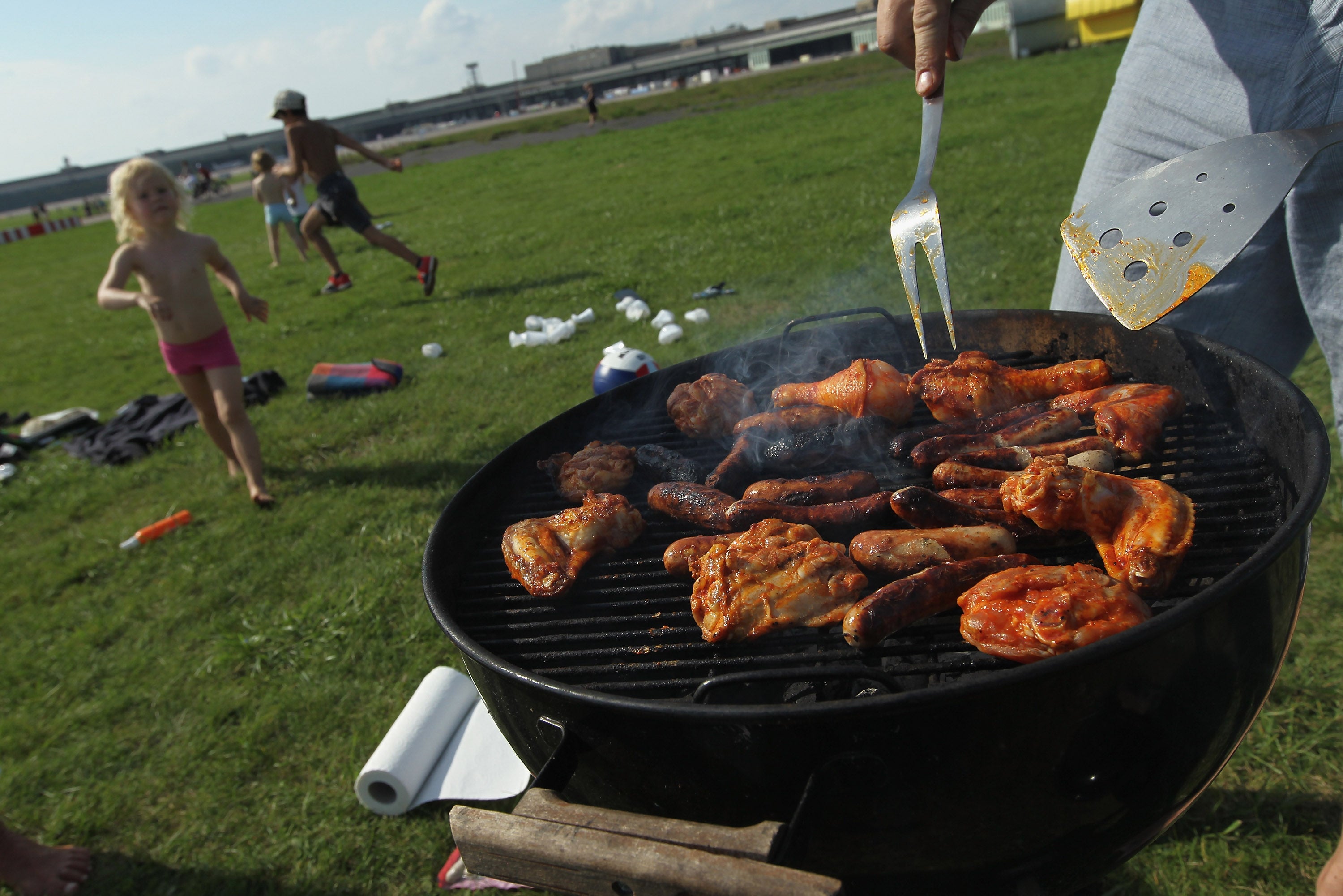 Some people said they even cooked on the grill every day in the summer months
