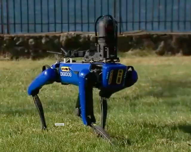 NYPD’s Digidog, built by Boston Dynamics, is now out on the streets as part of a test program