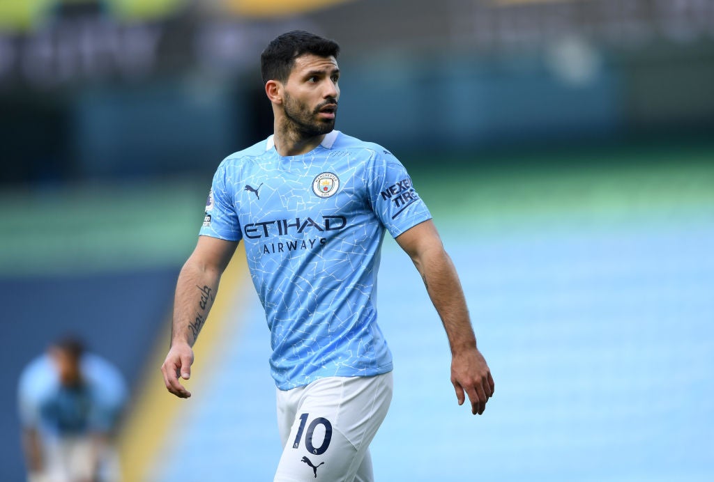 Aguero will be looking for a new club next season