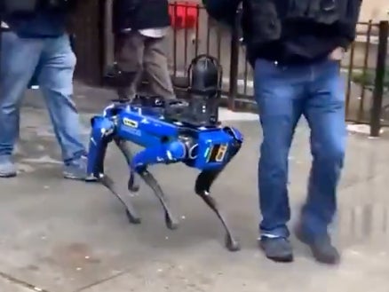 New York police trial robot dogs in 'Black Mirror'-like video