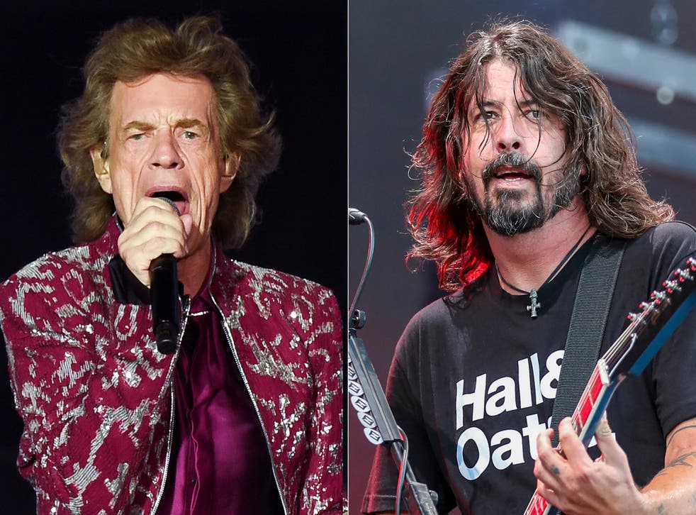 MICK JAGGER-DAVE GROHL