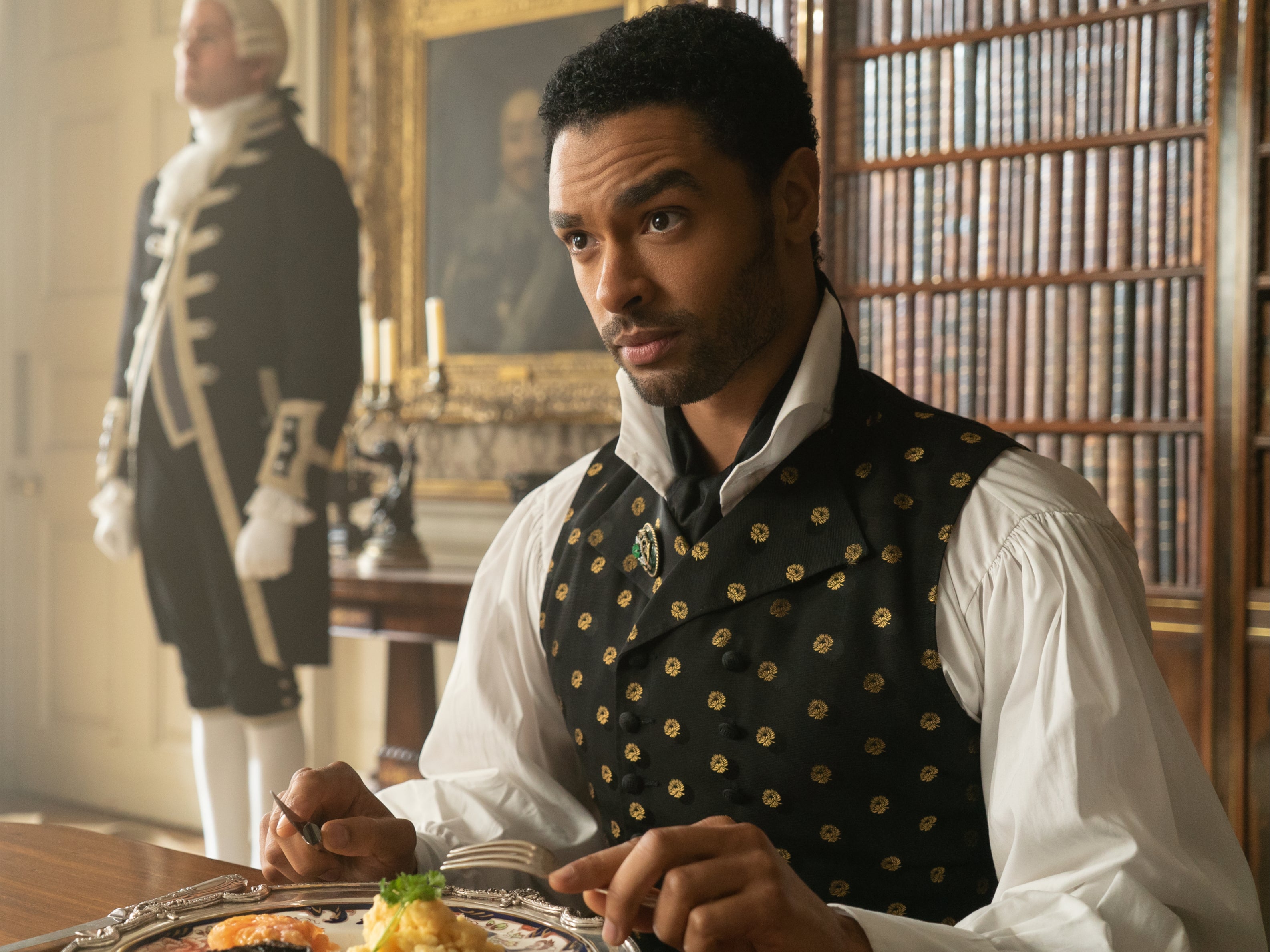 Regé-Jean Page in Bridgerton