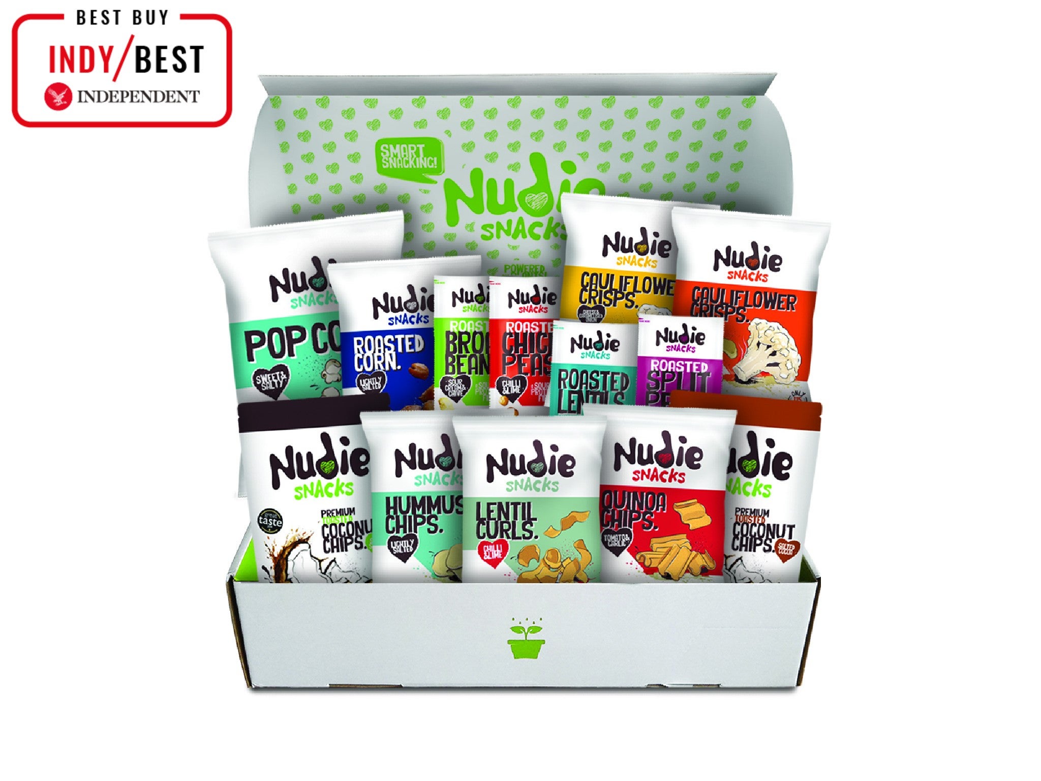 Nudie Snacks Big Night In snack box