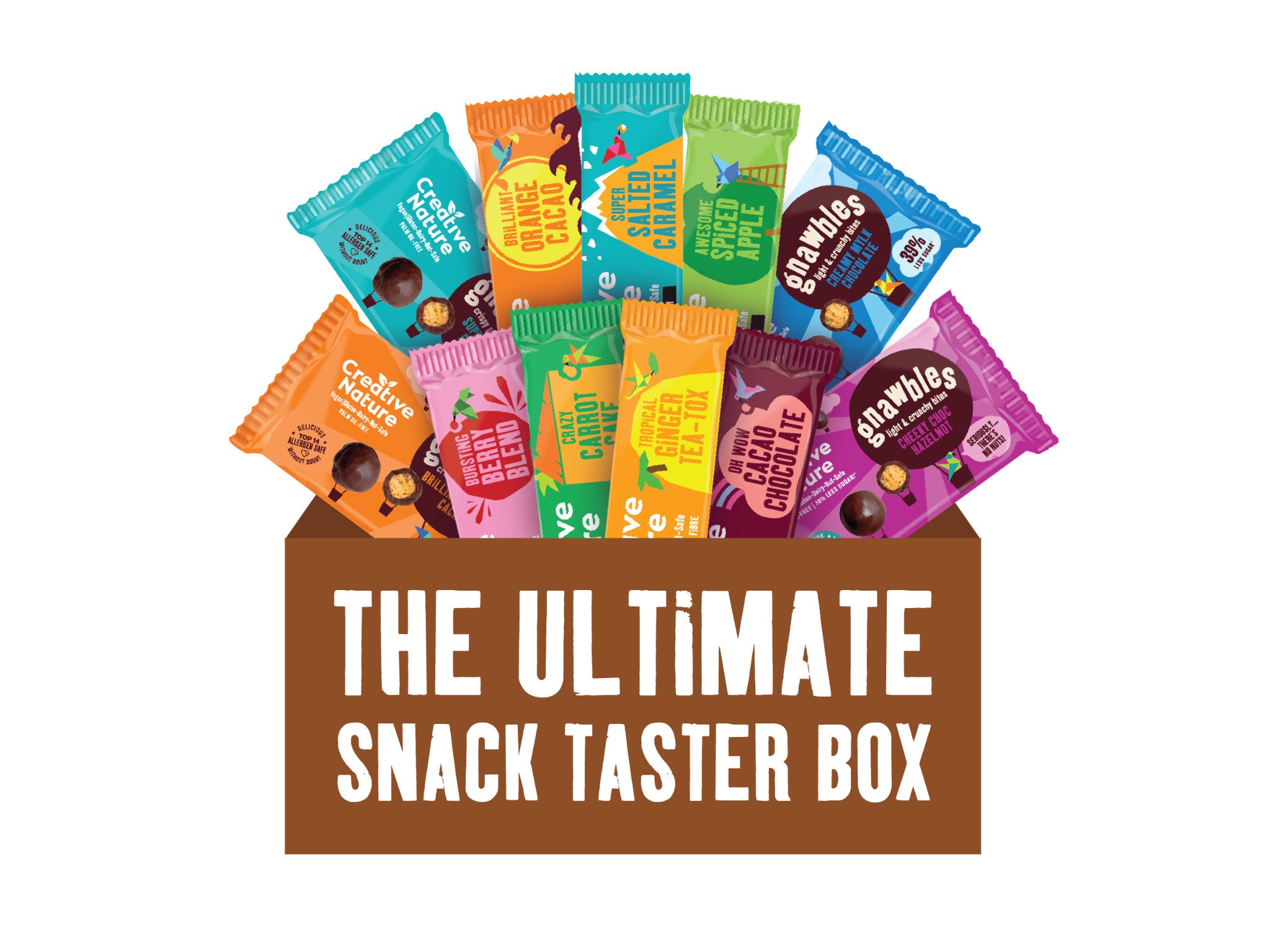 Creative Nature ultimate snack taster bundle