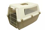 Rosewood plastic pet carrier with cushion – Medium indybest