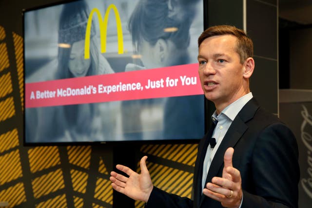 <p>McDonald’s CEO Chris Kempczinski </p>