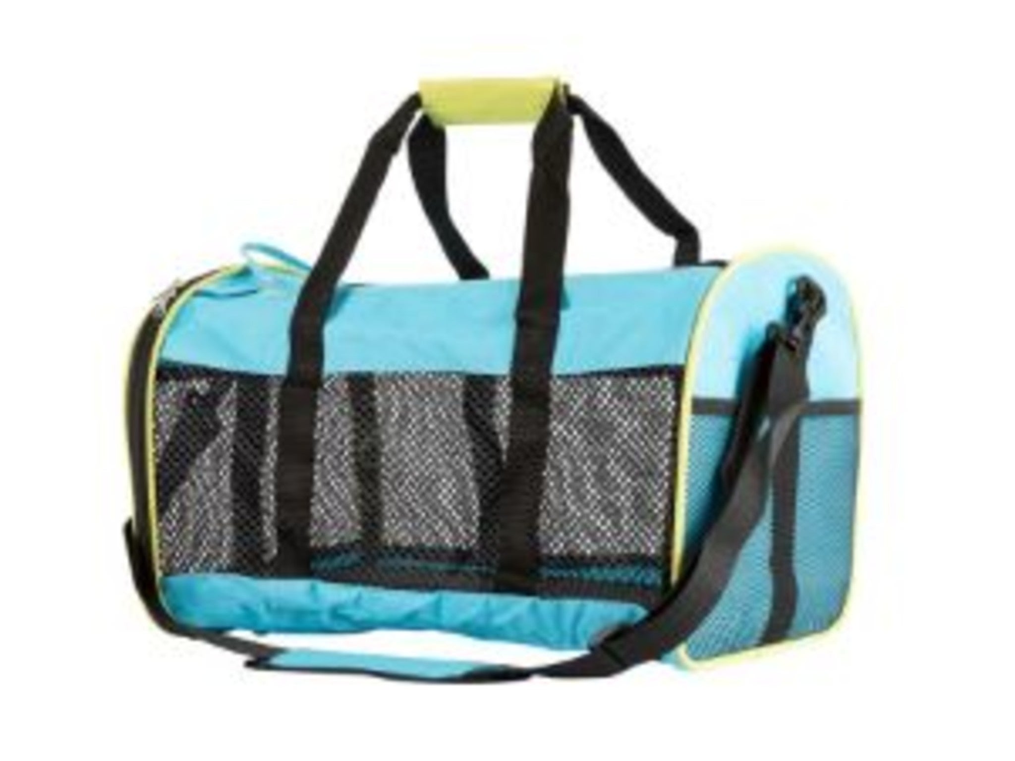 Pets at Home bright blue fabric pet carrier indybest