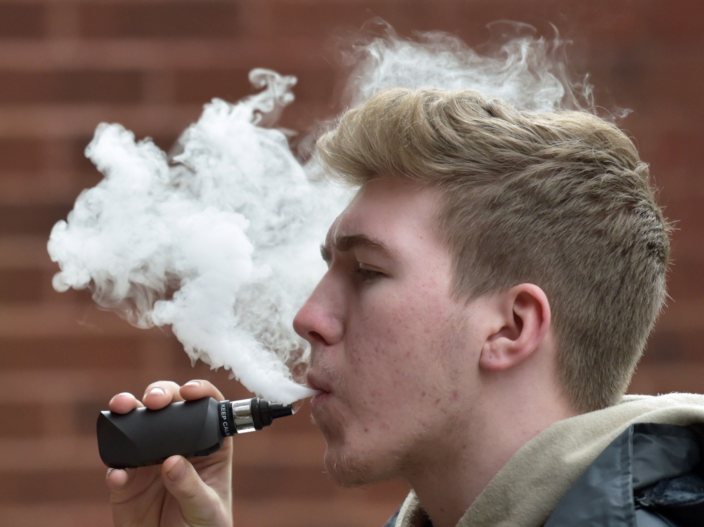 Vaping has also been on the rise during lockdown