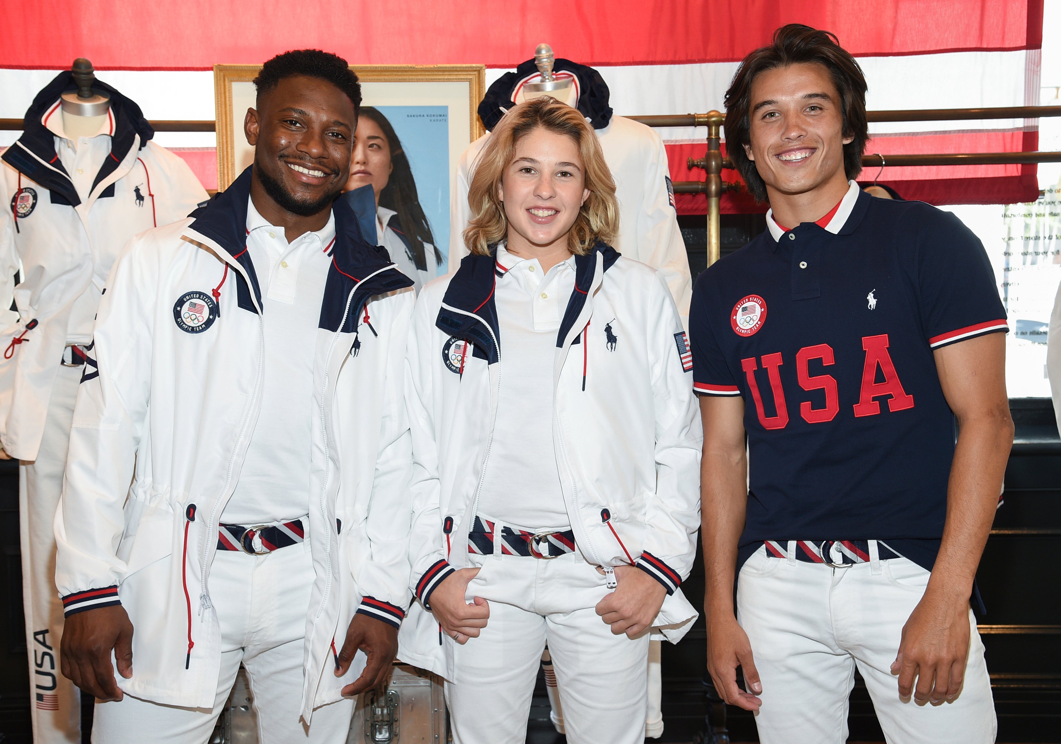 Ralph Lauren unveils crisp white Team USA Olympic uniforms San Diego