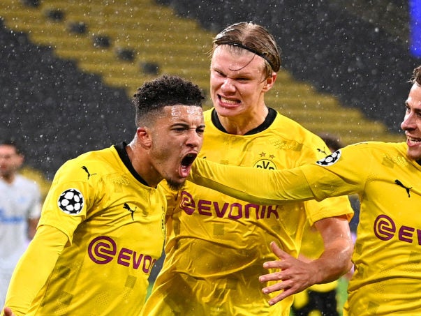 Jadon Sancho and Erling Haaland are two players rumoured to be leaving