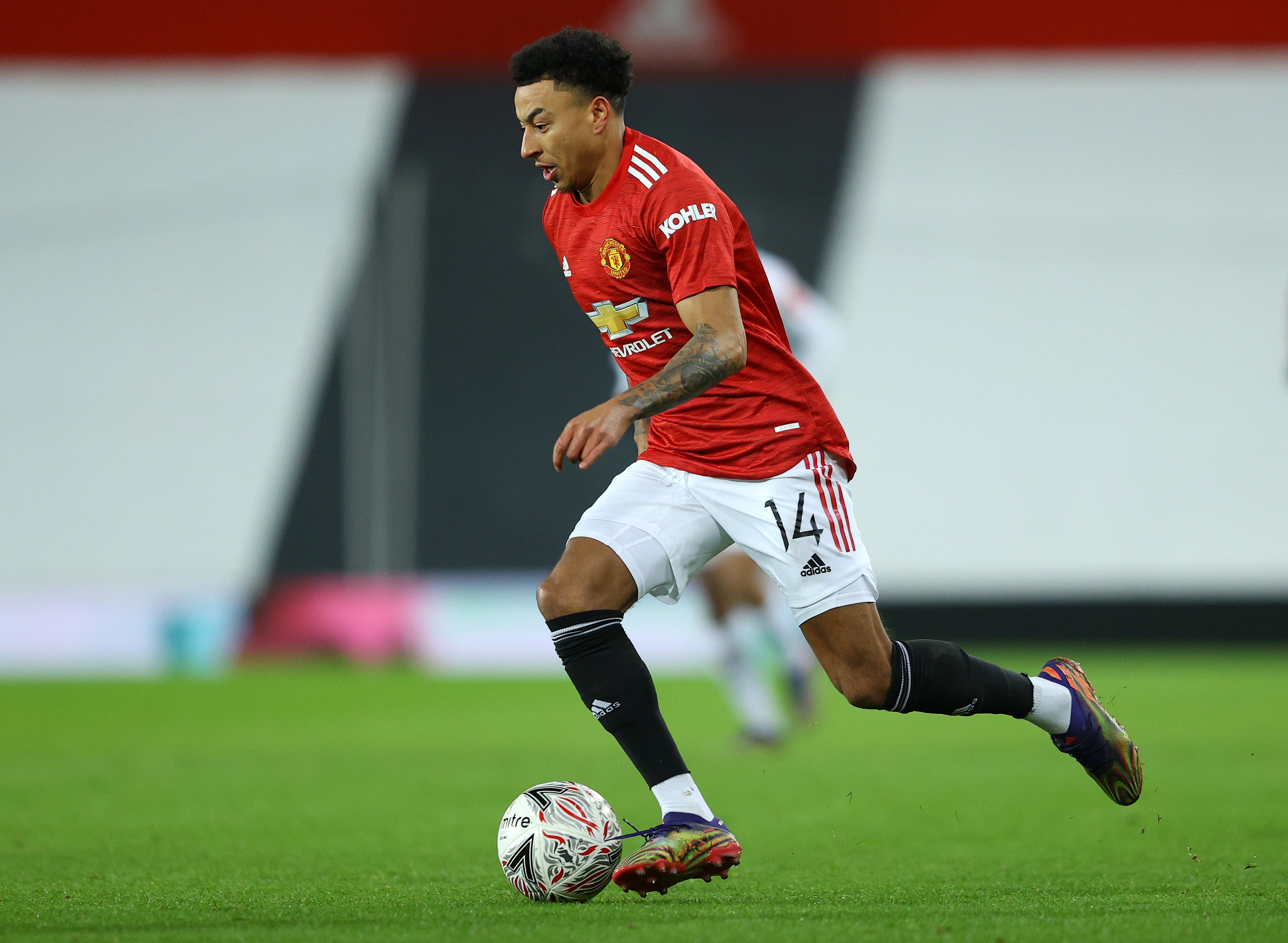 Lingard did not play a minute of football for Man United this season before his loan exit