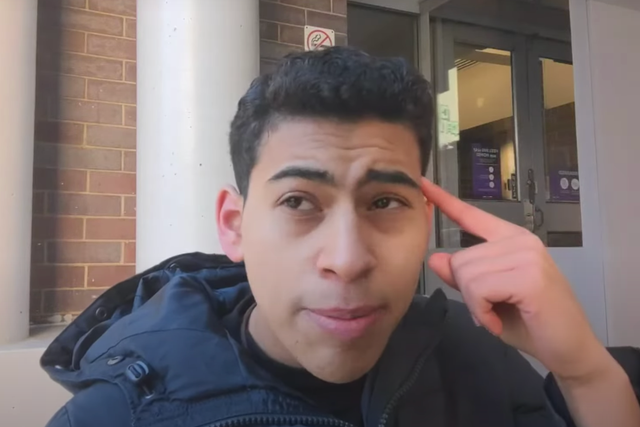 <p>YouTuber Malik Sanchez, 19, has been charged with making a hoax bomb threat</p>