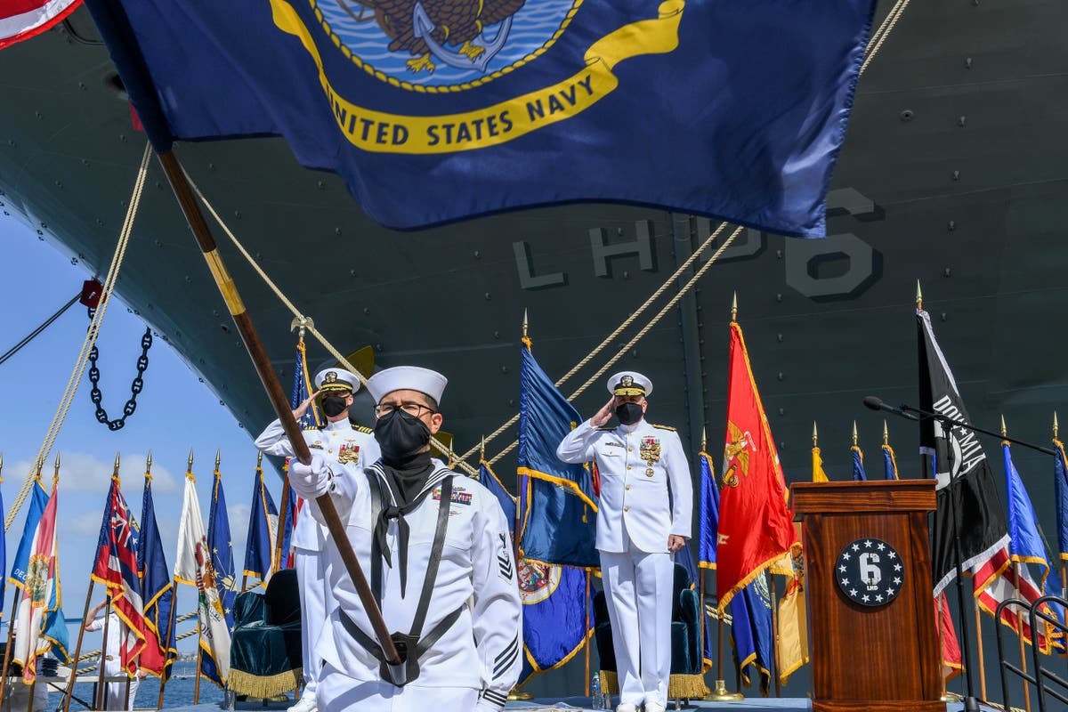 US Navy decommissions massive ship destroyed by fire 