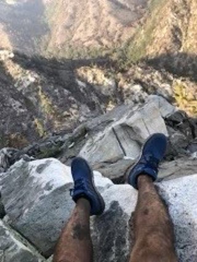 <p>A hiker went missing in the Angeles National Forest in southern California after he lost his way and his phone battery died</p>