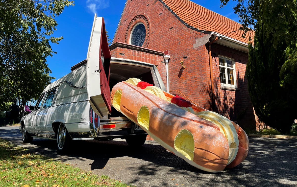 Colorful coffins lighten mood at New Zealand funerals