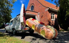 Colorful coffins lighten mood at New Zealand funerals