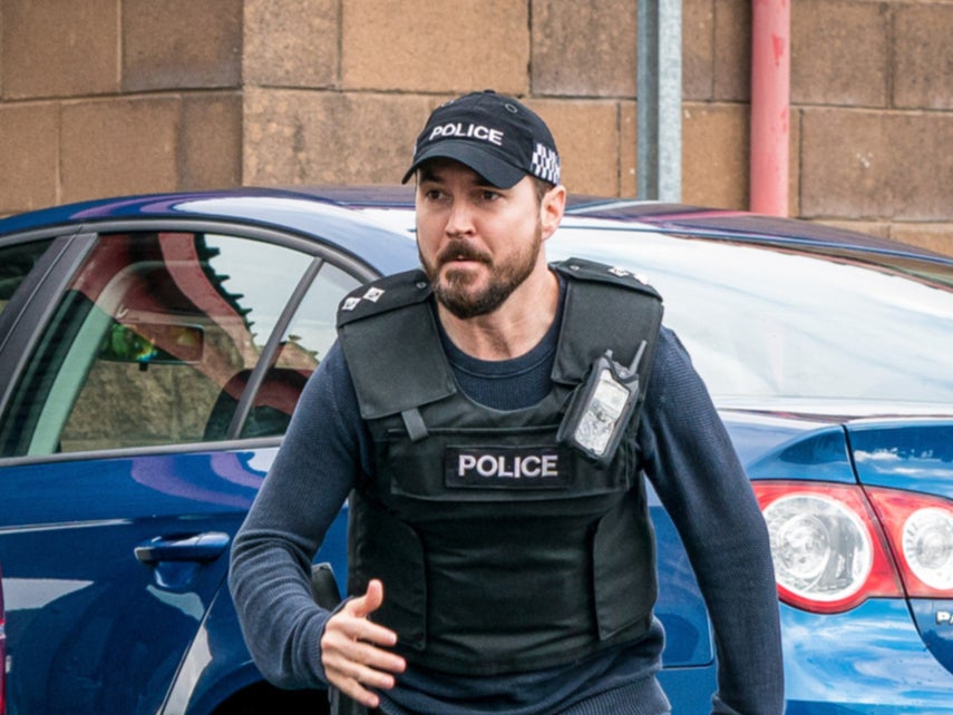 Martin Compston as Steve Arnott in Line of Duty