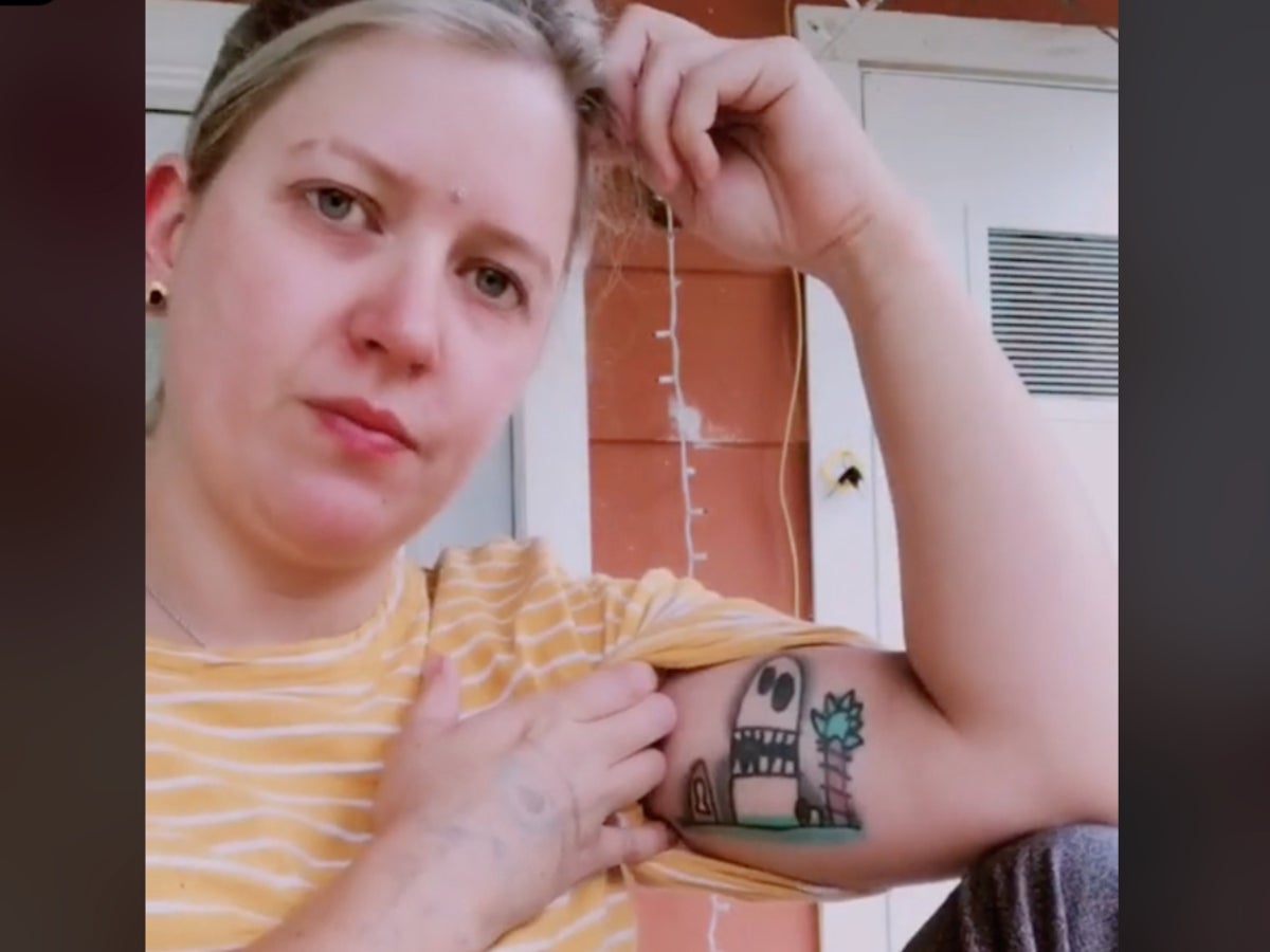 Mum Gets Tattoo Of Son S Drawing Then Discovers It Wasn T His Indy100 Mum Gets Tattoo Of Son S Drawing Then Discovers It Wasn T His Indy100