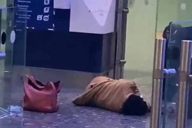 Passenger collapsed after hours spent waiting to enter the UK
