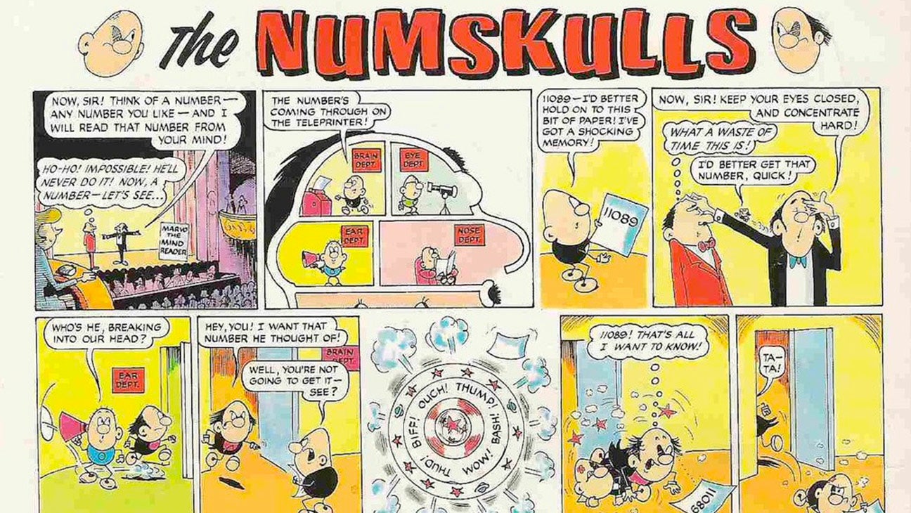 In ‘The Numskulls’, tiny humanoid mechanics that live in teenagers’ heads guide them through life