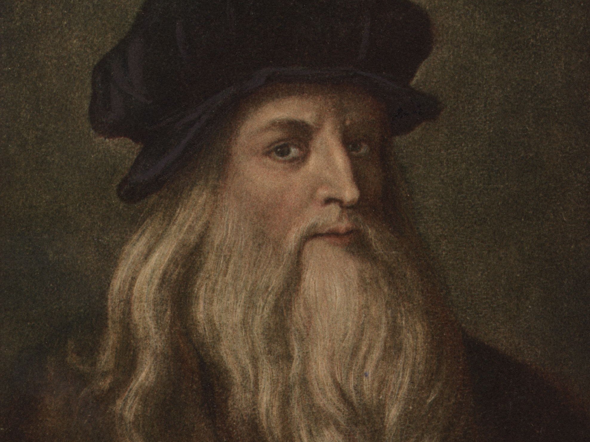 A portrait of da Vinci, circa 1500