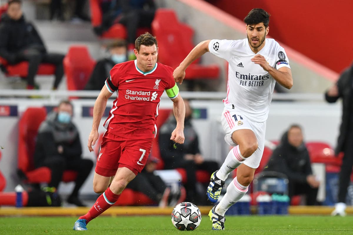 Liverpool ‘obviously the better team’ against Real Madrid despite Champions League exit, says James Milner