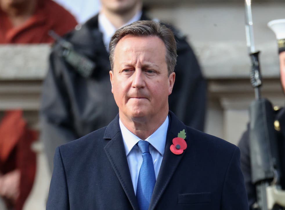 <p>Former prime minister David Cameron is under scrutiny for his dealings with Greensill Capital</p>