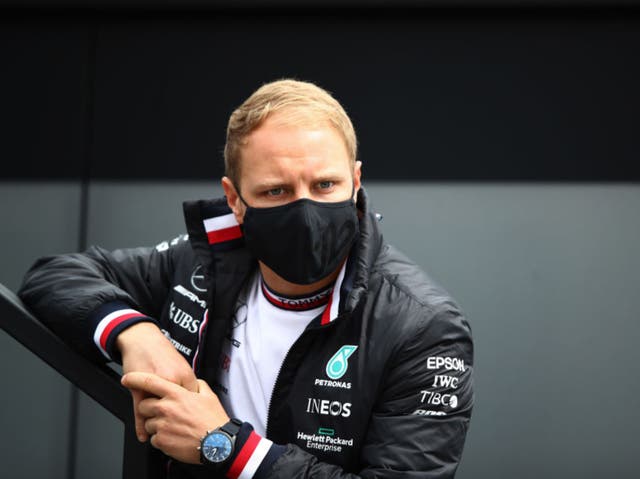 <p>Mercedes driver Valtteri Bottas</p>