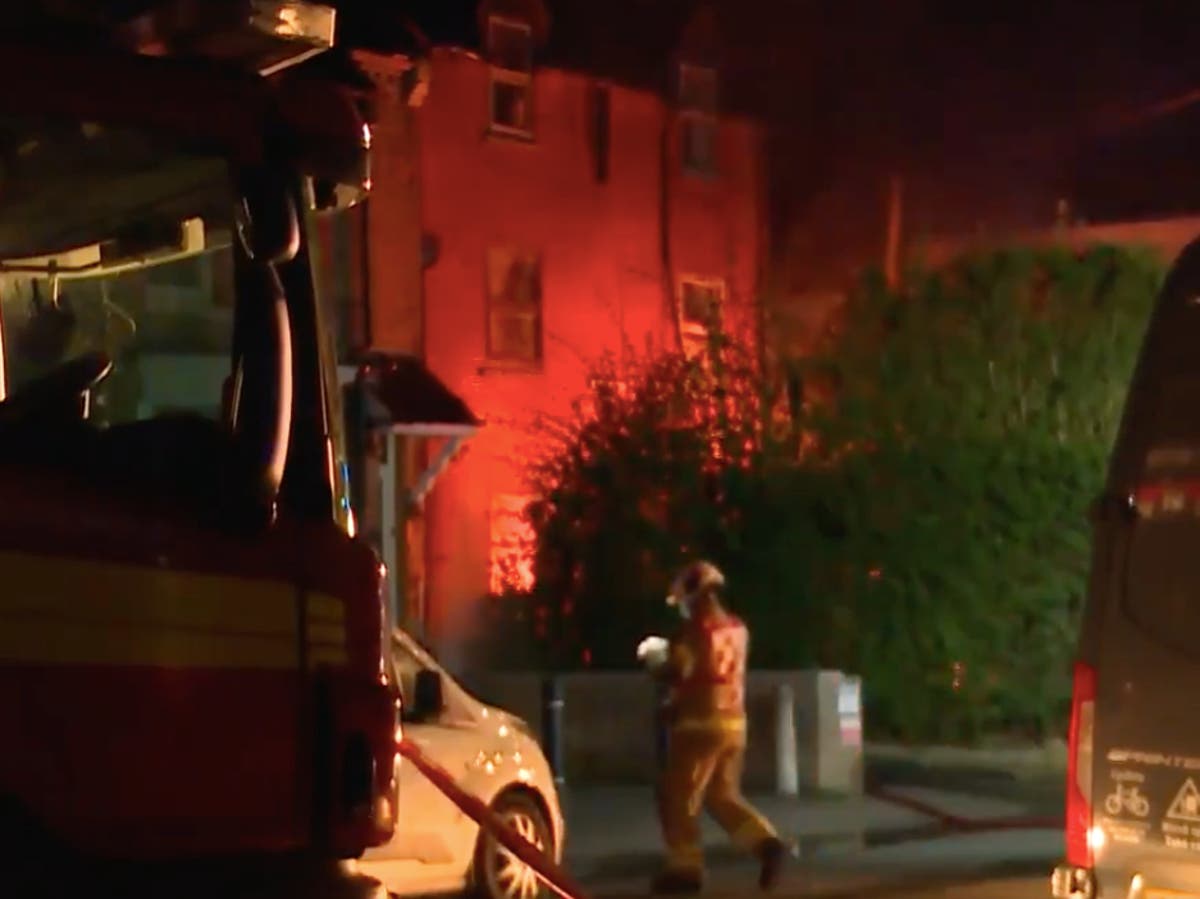 Northampton fire: Hundreds left without power after blaze at electricity substation