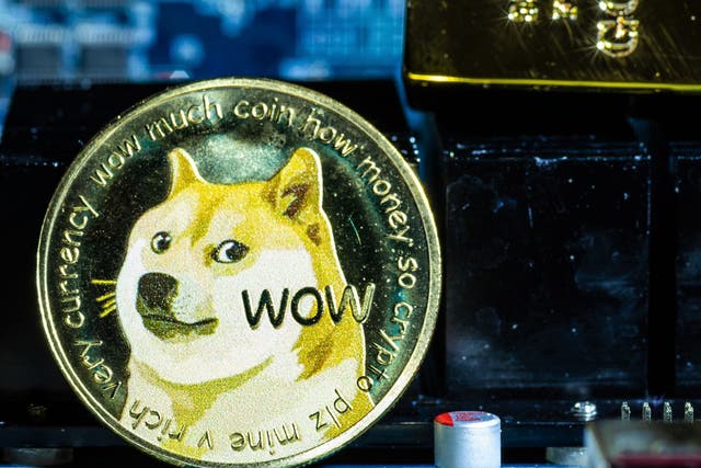 The price of dogecoin has skyrocketed in recent days following months of sustained gains