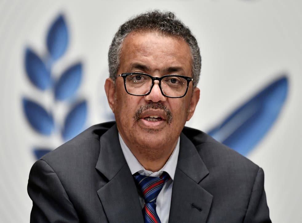 <p>Dr Tedros Adhanom Ghebreyesus warned that it was vital all countries recieved the Covid-19 vaccine as quickly as possible </p>