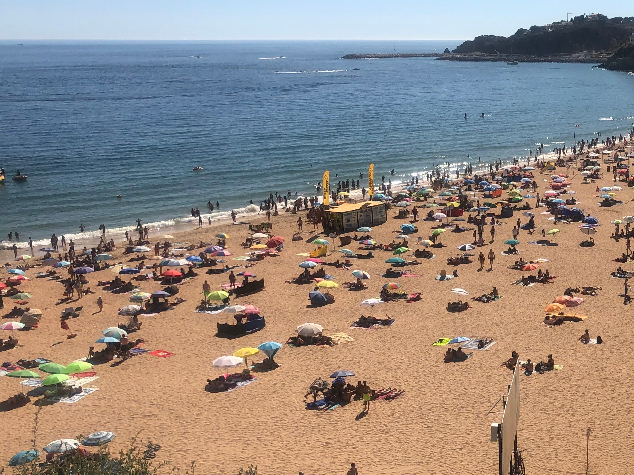 Sea of green? Albufeira on Portugal’s Algarve coast, a possible candidate for low-risk status