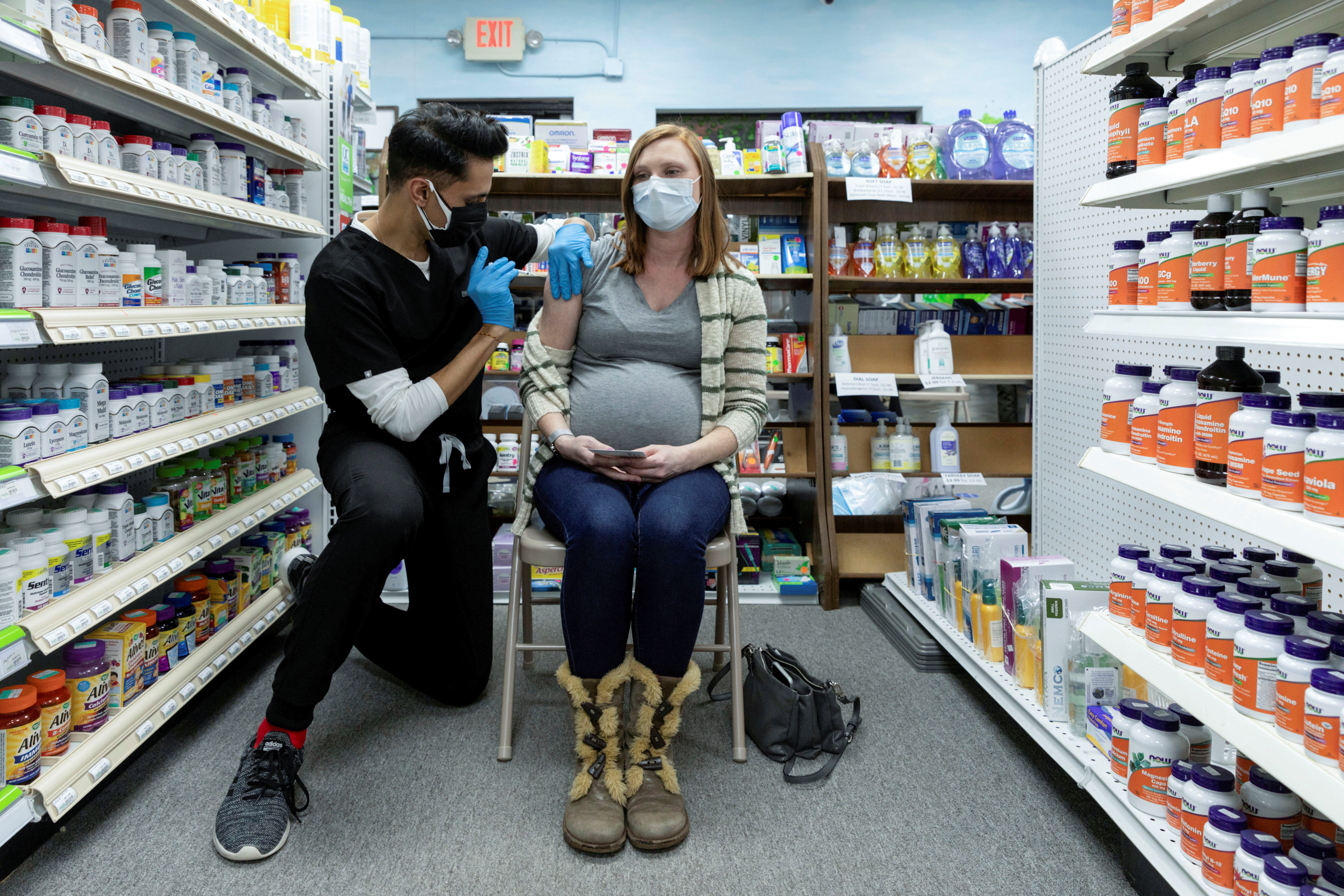 About 90,000 pregnant women have been vaccinated in the US without any safety concerns being raised