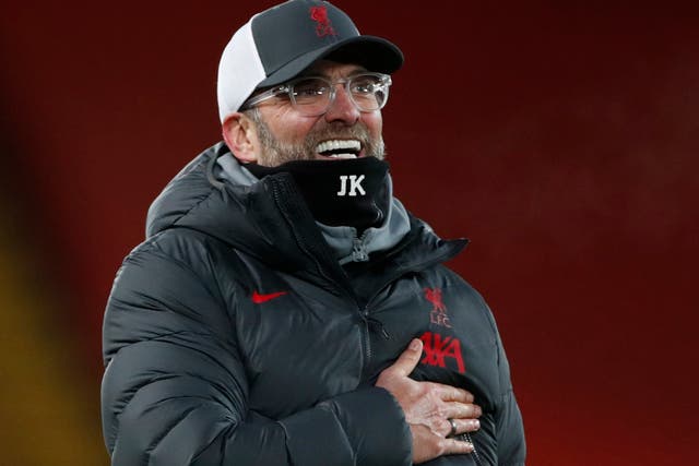Liverpool coach Jurgen Klopp will be relieved by the recoveries of his injured players
