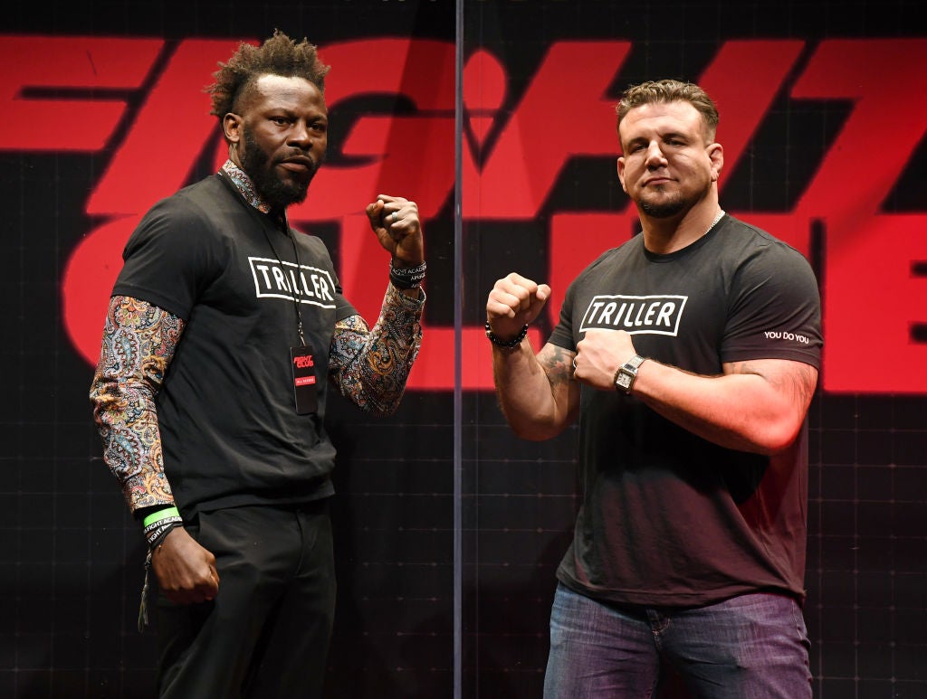 Cunningham (left) is set to face ex-UFC champ Mir