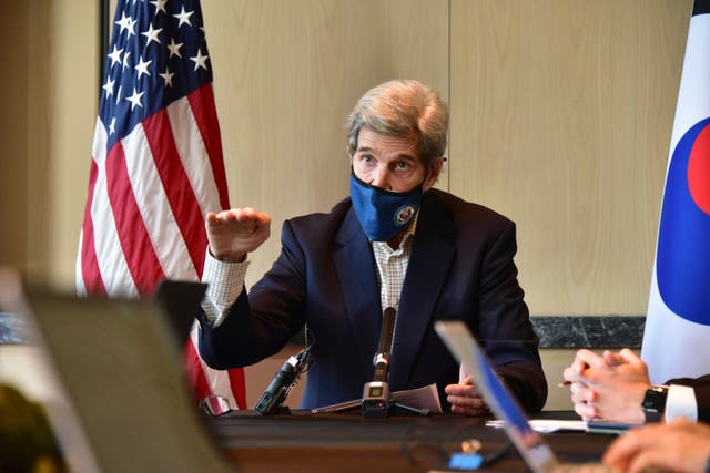 South Korea US Kerry Climate Change