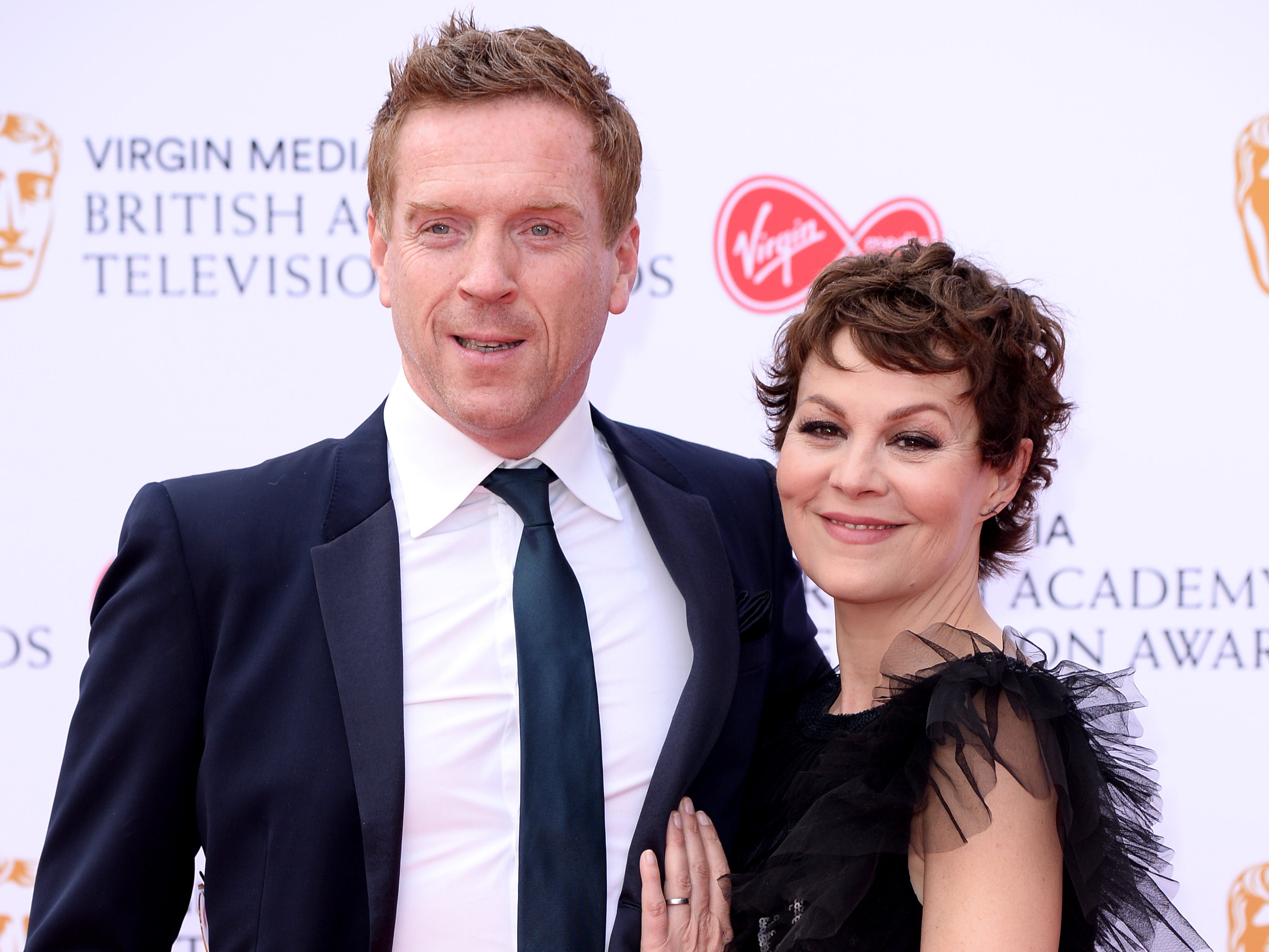 Lewis and his late wife Helen McCrory in 2019